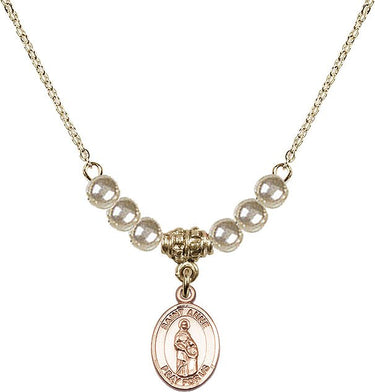 Collar de cristal Santa Ana | 1/2 pulgada | Cuentas de 4 mm | N21-9374