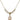 Saint Honorius of Amiens Crystal Necklace | 1/2 inch | 4mm Beads   14kt Gold Filled