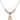 Saint Rocco Crystal Necklace | 1/2 inch | 4mm Beads   14kt Gold Filled