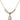 Saint Uriel the Archangel Crystal Necklace | 1/2 inch | 4mm Beads   14kt Gold Filled