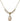 Saint Uriel the Archangel Crystal Necklace | 1/2 inch | 4mm Beads   14kt Gold Filled