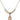 Saint Marina Crystal Necklace | 1/2 inch | 4mm Beads   14kt Gold Filled