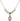 Saint Marina Crystal Necklace | 1/2 inch | 4mm Beads   14kt Gold Filled