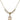 Saint Regis Crystal Necklace | 1/2 inch | 4mm Beads   14kt Gold Filled