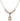 Saint Regis Crystal Necklace | 1/2 inch | 4mm Beads   14kt Gold Filled