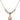 Saint Aidan of Lindesfarne Crystal Necklace | 1/2 inch | 4mm Beads   14kt Gold Filled