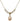Saint Aidan of Lindesfarne Crystal Necklace | 1/2 inch | 4mm Beads   14kt Gold Filled