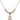 Saint Theodora Crystal Necklace | 1/2 inch | 4mm Beads   14kt Gold Filled