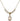 Saint Theodora Crystal Necklace | 1/2 inch | 4mm Beads   14kt Gold Filled