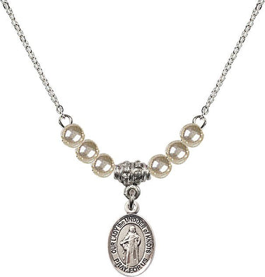 Our Lady the Undoer of Knots Crystal Necklace | 1/2 inch