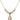 Saint Raymond of Penafort Crystal Necklace | 1/2 inch | 4mm Beads   14kt Gold Filled