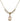 Saint Drogo Crystal Necklace | 1/2 inch | 4mm Beads   14kt Gold Filled