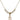 Blessed Miguel Pro Crystal Necklace | 1/2 inch | 4mm Beads   14kt Gold Filled