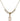 Blessed Miguel Pro Crystal Necklace | 1/2 inch | 4mm Beads   14kt Gold Filled