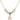 Saint Pauline Visintainer Crystal Necklace | 1/2 inch | 4mm Beads   14kt Gold Filled