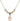 Saint Pauline Visintainer Crystal Necklace | 1/2 inch | 4mm Beads   14kt Gold Filled