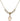 Saint Peter Canisius Crystal Necklace | 1/2 inch | 4mm Beads   14kt Gold Filled