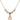 Saint Nathanael Crystal Necklace | 1/2 inch | 4mm Beads   14kt Gold Filled