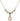 Saint Nathanael Crystal Necklace | 1/2 inch | 4mm Beads   14kt Gold Filled