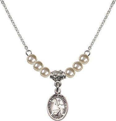 Collar de cristal Jeanne Chezard de Matel | 1/2 pulgada | Cuentas de 4 mm | N21-9401