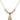 Saints Peter & Paul Crystal Necklace | 1/2 inch | 4mm Beads   14kt Gold Filled