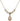 Saints Peter & Paul Crystal Necklace | 1/2 inch | 4mm Beads   14kt Gold Filled