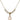 Saint Lydia Purpuraria Crystal Necklace | 1/2 inch | 4mm Beads   14kt Gold Filled