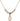 Saint Lydia Purpuraria Crystal Necklace | 1/2 inch | 4mm Beads   14kt Gold Filled