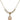 Saint Damien of Molokai Crystal Necklace | 1/2 inch | 4mm Beads   14kt Gold Filled