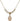 Saint Damien of Molokai Crystal Necklace | 1/2 inch | 4mm Beads   14kt Gold Filled