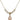 Our Lady of Rosa Mystica Crystal Necklace | 1/2 inch | 4mm Beads   14kt Gold Filled