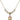 Our Lady of Kibeho Crystal Necklace | 1/2 inch | 4mm Beads   14kt Gold Filled