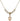 Saint Theodore Stratelates Crystal Necklace | 1/2 inch | 4mm Beads   14kt Gold Filled