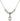 Saint Winifred of Wales Medal Crystal Necklace | 1/2 inch | 4mm Beads