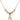 Saint Margaret Mary Alacoque Crystal Necklace | 1/2 inch | 4mm Beads   14kt Gold Filled
