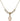 Saint Margaret Mary Alacoque Crystal Necklace | 1/2 inch | 4mm Beads   14kt Gold Filled