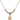 Our Lady of Czestochowa Crystal Necklace | 1/2 inch | 4mm Beads   14kt Gold Filled