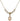 Our Lady of Czestochowa Crystal Necklace | 1/2 inch | 4mm Beads   14kt Gold Filled