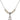 Saint Lucy Crystal Necklace | 1/2 inch | 4mm Beads   Sterling Silver