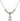 Saint Lucy Crystal Necklace | 1/2 inch | 4mm Beads   Sterling Silver
