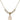 Saint Andre Bessette Crystal Necklace | 1/2 inch | 4mm Beads   14kt Gold Filled