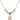 Saint Mary Magdalene of Canossa Crystal Necklace | 1/2 inch   14kt Gold Filled