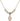 Saint Claude de la Colombiere Crystal Necklace | 1/2 inch | 4mm Beads   14kt Gold Filled