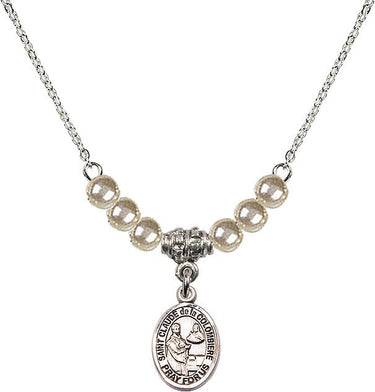 Collar de cristal de San Claude de la Colombiere | 1/2 pulgada
