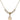 Saint Peter Claver Crystal Necklace | 1/2 inch | 4mm Beads   14kt Gold Filled