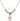 Saint Peter Claver Crystal Necklace | 1/2 inch | 4mm Beads   14kt Gold Filled