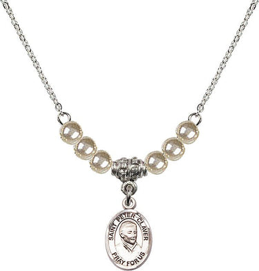 Collar de Cristal de San Pedro Claver | 1/2 pulgada | Cuentas de 4 mm | N21-9442