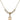 Saint Norbert of Xanten Crystal Necklace | 1/2 inch | 4mm Beads   14kt Gold Filled