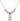 Saint Norbert of Xanten Crystal Necklace | 1/2 inch | 4mm Beads   14kt Gold Filled