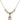 Saint Pope John XXIII Crystal Necklace | 1/2 inch | 4mm Beads   14kt Gold Filled